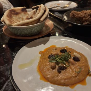 Blackjack Bar Tapas - Massaman hummus - Cocktail Bars Near Me - Atlanta, Georgia