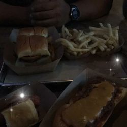 Dog Haus Biergarten - Delicious food! The toasted Hawaiian rolls are absolutely amazing!!