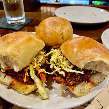Tuskers Tavern - Weekly slider (hoisin pulled pork with slaw) - Bars Near Me - Fayetteville, Arkansas