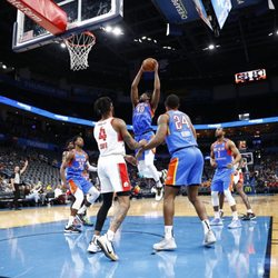 Oklahoma City Blue - Photo from an Oklahoma City Blue basketball game.