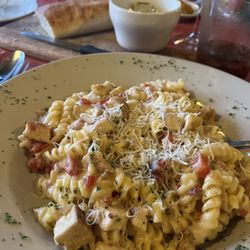 Clipper Inn - Blackened chicken Alfredo -