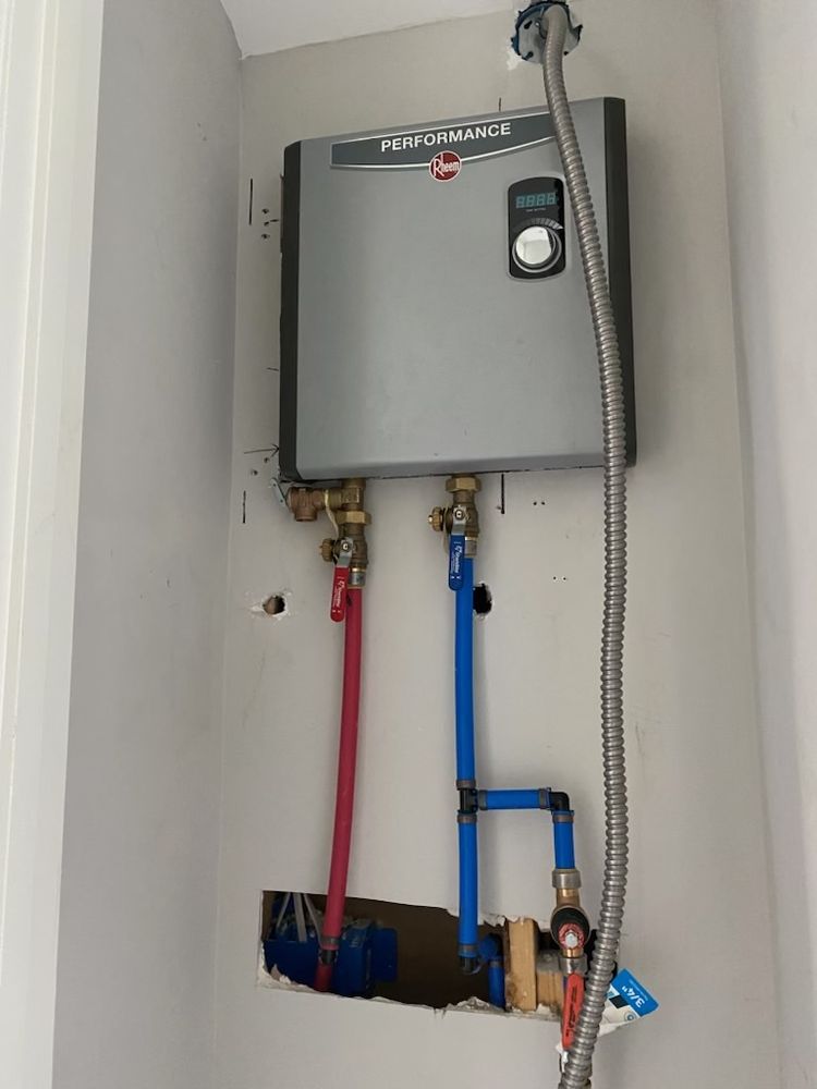 Slide of Adam plumbing service