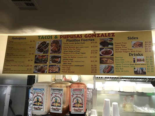 Menu photo 4 Tacos & Pupusas Gonzalez Tulsa, OK