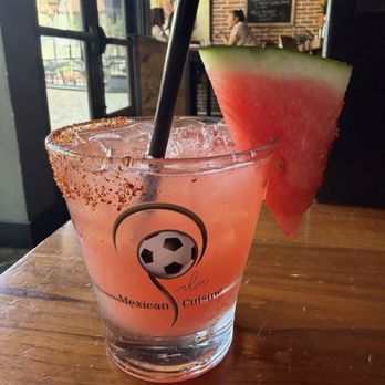 Perla - Margarita in a cute glass - Tapas/Small Plates Near Me - Santa Ana, California Perla - Margarita in a cute glass - Tapas/Small Plates Near Me - Santa Ana, California
