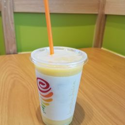 Mango-a-go-go smoothie. Medium.