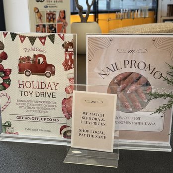 The M Salon - Promos 12/2025 - Hair Salons Near Me - Huntington Beach, California The M Salon - Promos 12/2025 - Hair Salons Near Me - Huntington Beach, California