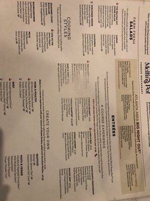 Menu photo 3 The Melting Pot Duluth, GA