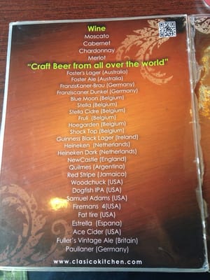Menu photo 5 Clasico Kitchen Bar El Paso, TX