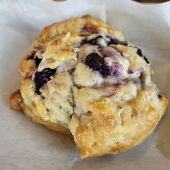The Coffee Haus at Guggman - Blueberry lemon scone - Coffee & Tea Near Me - Indianapolis, Indiana