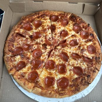 Pizzarama Drive-In - a pepperoni pizza in a box - Pizza Near Me - New London, Connecticut Pizzarama Drive-In - a pepperoni pizza in a box - Pizza Near Me - New London, Connecticut