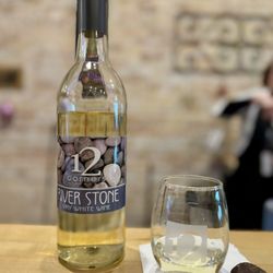 12 Corners Vineyards - River Stone White - crisp, hints of citrus and would be perfect chilled in the summer time.