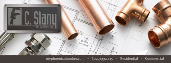C Slany Plumbing Logo