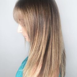 Foil - Bangs (this was long after she first cut them, my hair was originally darker when I first got the bangs)