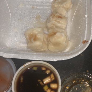 China Star - Shumai with a delicious sweet and tangy dipping sauce with scallions marinating in the sauce. - Chinese Near Me - Tamarac, Florida China Star - Shumai with a delicious sweet and tangy dipping sauce with scallions marinating in the sauce. - Chinese Near Me - Tamarac, Florida