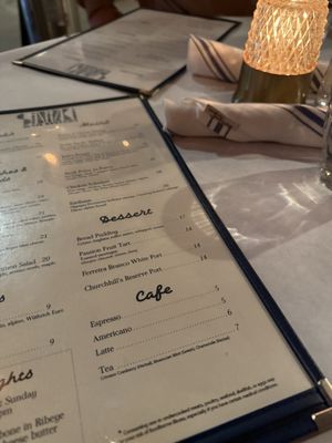 Menu photo 7 Bar Sinizki Los Angeles, CA