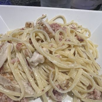 Via Appia - Spaghetti carbonara with chicken - Italian Near Me - San Juan, Puerto Rico