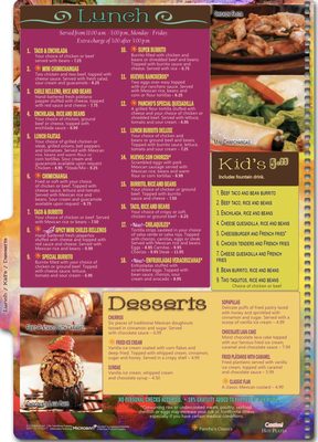 Menu photo 6 Pancho Villa Mexican Restaurant Culpeper, VA Menu photo 6 Pancho Villa Mexican Restaurant Culpeper, VA