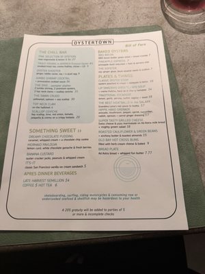 Menu photo 1 Oystertown Monterey, CA Menu photo 1 Oystertown Monterey, CA