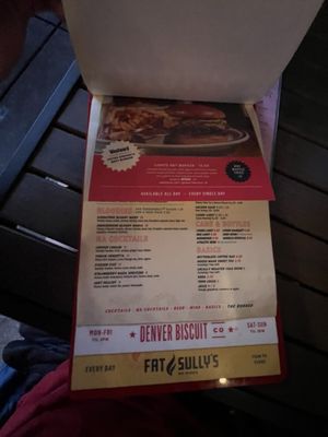 Menu photo 1 Atomic Cowboy Golden, CO