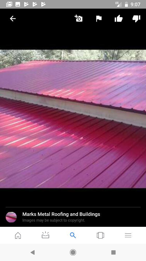 Slide of Marks Metal Roofing