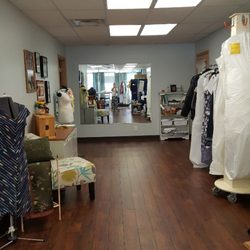 Patti's Attic, a Sewing Studio - Sewing studio fitting area