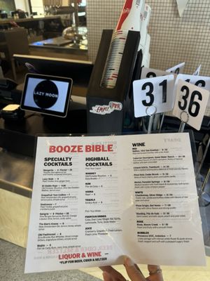 Menu photo 8 Lazy Moon Maitland, FL