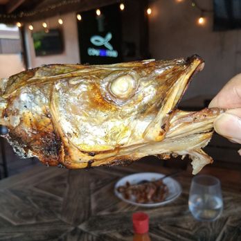 ConiSeafood - The head of a grilled snook fish( zaeandeado) - Mexican Near Me - Inglewood, California
