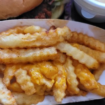 Dave's Hot Chicken - Barely any cheese here... - Chicken Shop Near Me - Fullerton, California Dave's Hot Chicken - Barely any cheese here... - Chicken Shop Near Me - Fullerton, California