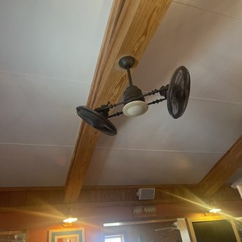 Big Pine Rooster - Neat antique fan. - American Near Me - Big Pine Key, Florida