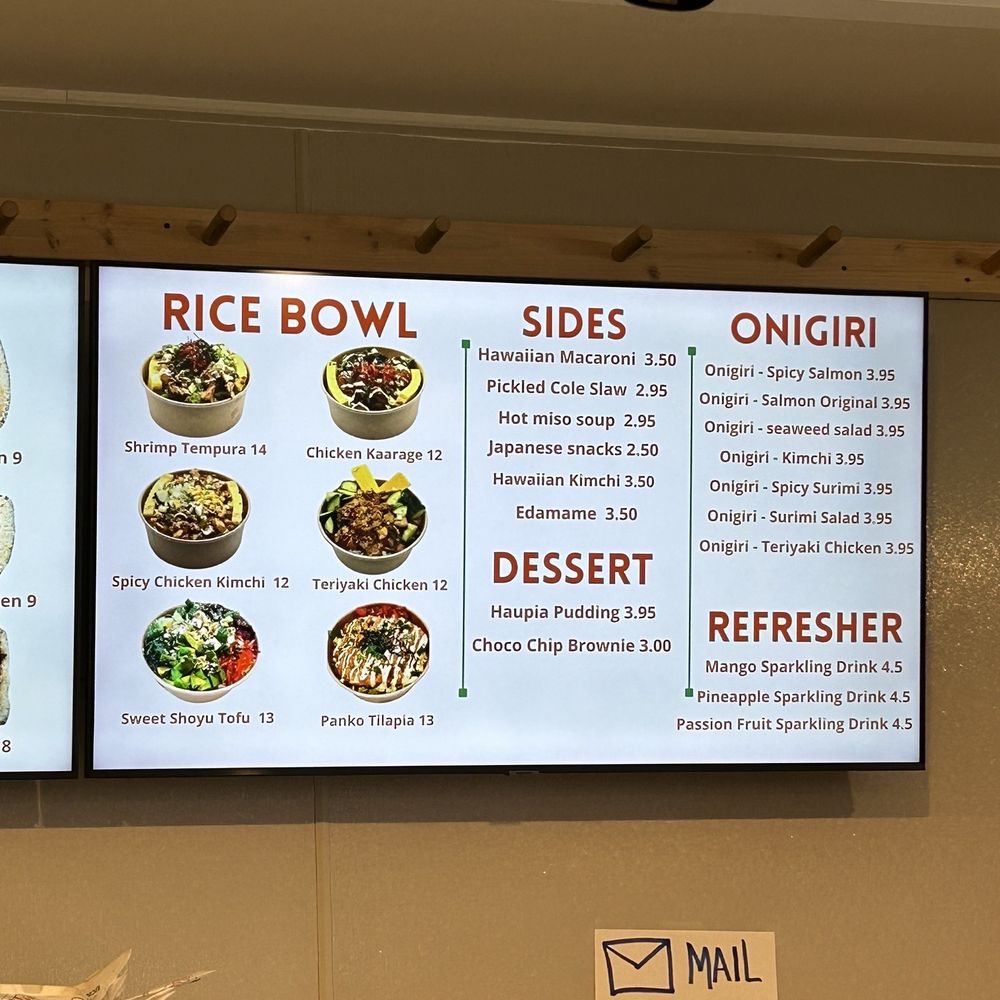 Capital Musubi - Menu 2 - Hawaiian Near Me - Chantilly, Virginia Capital Musubi - Menu 2 - Hawaiian Near Me - Chantilly, Virginia