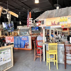 Hurricane Grill & Wings - The bar area.