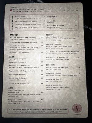 Menu photo 3 Delfina San Francisco, CA Menu photo 3 Delfina San Francisco, CA