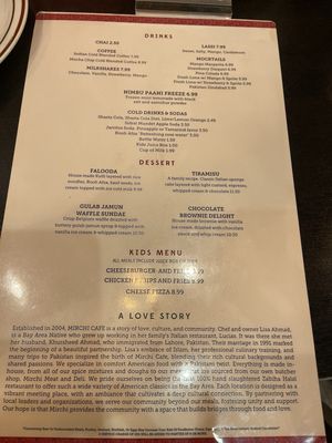 Menu photo 4 Mirchi Cafe and Masala Pizza, Halal American & Desi Restaurant Dublin, CA