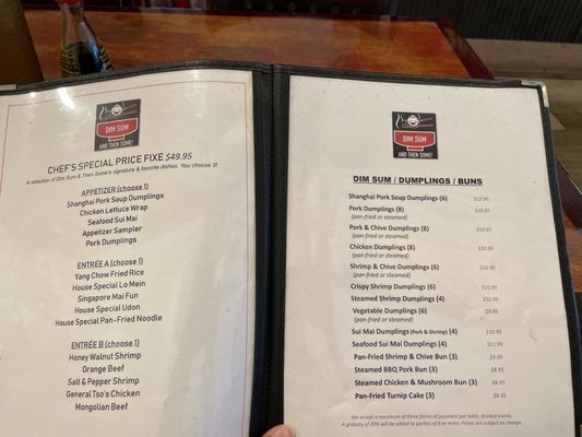 Menu photo 1 Dim Sum And Then Some Galloway, NJ