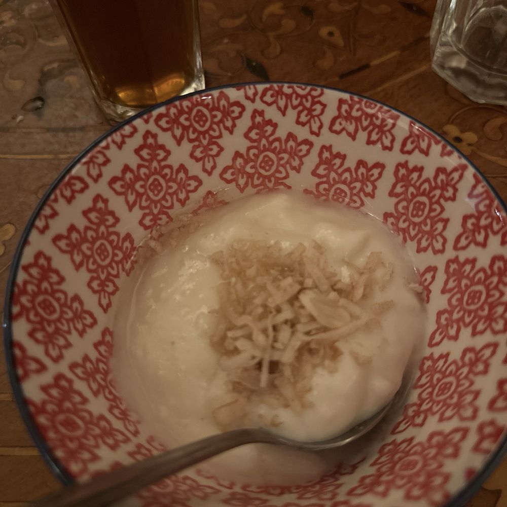 Marrakesh Restaurant - Moroccan Milk Pudding - Moroccan Near Me - Portland, Oregon