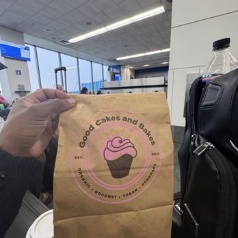Good Cakes and Bakes - Bag of Treats and Eats.....  Banana pudding, and seven up pound cake. - Bakeries Near Me - Detroit, Michigan