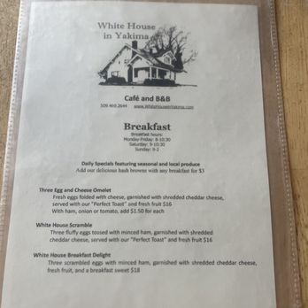 White House Cafe - Breakfast & Brunch Near Me - Yakima, Washington