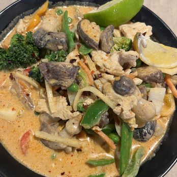 Lulu's Thai Noodle Shop - WILD MUSHROOM CURRY - Asian Fusion Near Me - Westwood, Kansas Lulu's Thai Noodle Shop - WILD MUSHROOM CURRY - Asian Fusion Near Me - Westwood, Kansas