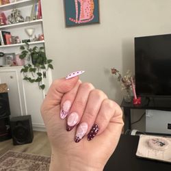 Penthouse Nail Lounge And Spa - Exactly like my inspo and shape is perf.