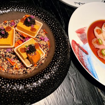 Akira Back - Triple Uni & Yellowfish - Japanese Near Me - Toronto, Ontario