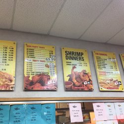 Wings N Fins - Here's the menu for the people who've never been there and are wondering what they have (Like I was). Pretty good chicken. Fresh.