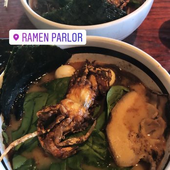 Ramen Parlor - Garlic lobster ramen - Ramen Near Me - San Mateo, California Ramen Parlor - Garlic lobster ramen - Ramen Near Me - San Mateo, California