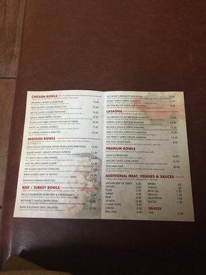 Menu photo 5 Pasta Bowl Restaurant Detroit, MI Menu photo 5 Pasta Bowl Restaurant Detroit, MI