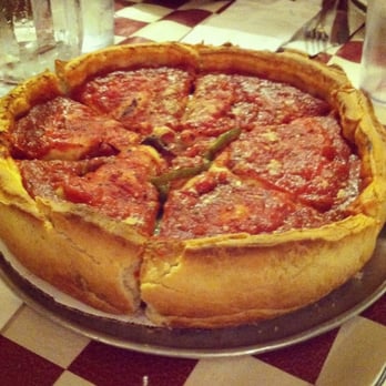 Giordano's - Veggie stuffed crust pizza... Soooo good!!!! - Pizza Near Me - Chicago, Illinois