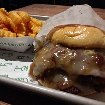 Shake Shack El Segundo - Roadside Double and fries - Burgers Near Me - El Segundo, California