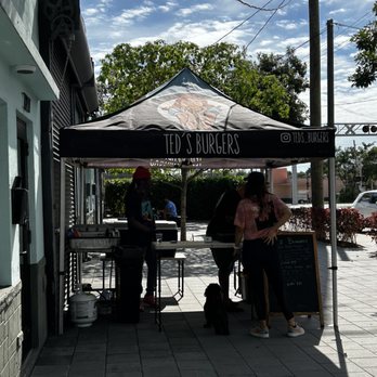 Ted's Burgers - Ted's Burgers sighting at Imperial Moto Café - Pop-Up Restaurants Near Me - Miami, Florida Ted's Burgers - Ted's Burgers sighting at Imperial Moto Café - Pop-Up Restaurants Near Me - Miami, Florida