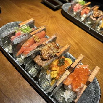 Koi - Hand roll tasting - Sushi Bars Near Me - Houston, Texas Koi - Hand roll tasting - Sushi Bars Near Me - Houston, Texas