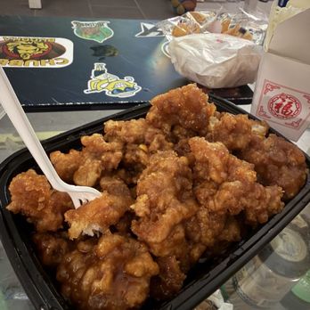 Beijing Express - Orange Chicken - unchewable masses of batter - Chinese Near Me - Tempe, Arizona Beijing Express - Orange Chicken - unchewable masses of batter - Chinese Near Me - Tempe, Arizona