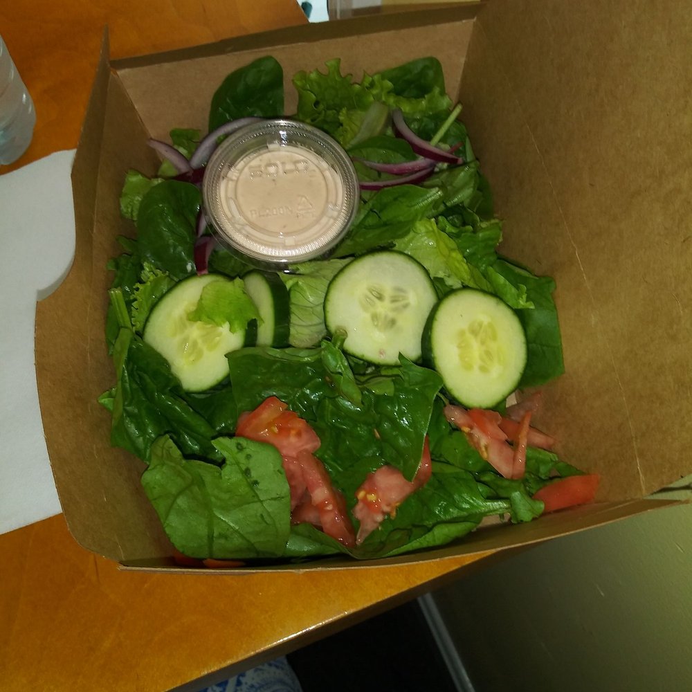 Morning Glory Cafe - Salad with spicybranch dressing. "To go box" had been rrquested. - Cafes Near Me - Marstons Mills, Massachusetts Morning Glory Cafe - Salad with spicybranch dressing. "To go box" had been rrquested. - Cafes Near Me - Marstons Mills, Massachusetts