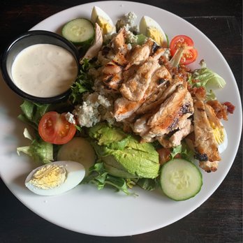 The White Horse - Cobb salad with grilled chicken - British Near Me - New Preston, Connecticut The White Horse - Cobb salad with grilled chicken - British Near Me - New Preston, Connecticut